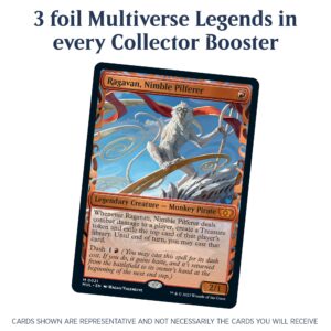 Magic: The Gathering March of the Machine Collector Booster Box | 12 Packs (180 Magic Cards)