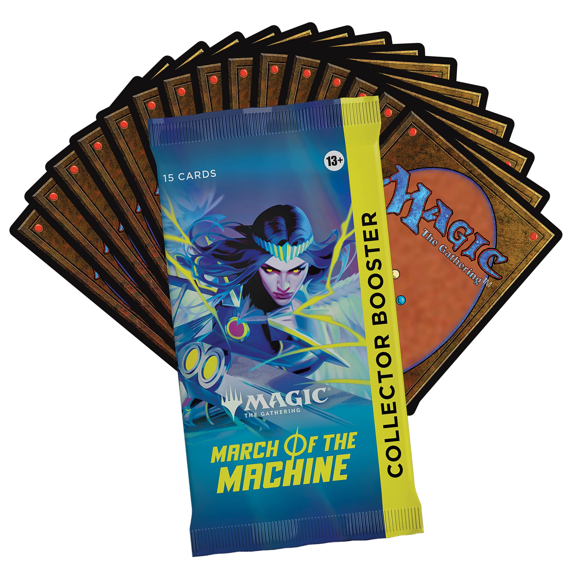 Magic: The Gathering March of the Machine Collector Booster Box | 12 Packs (180 Magic Cards)