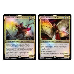 Magic: The Gathering March of the Machine Commander Deck - Divine Convocation (100-Card Deck, 10 Planechase cards, Collector Booster Sample Pack + Accessories)