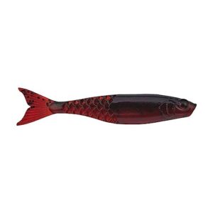 Berkley PowerBait PowerStinger Fishing Soft Bait, Ghost Red Craw, 4 1/4"