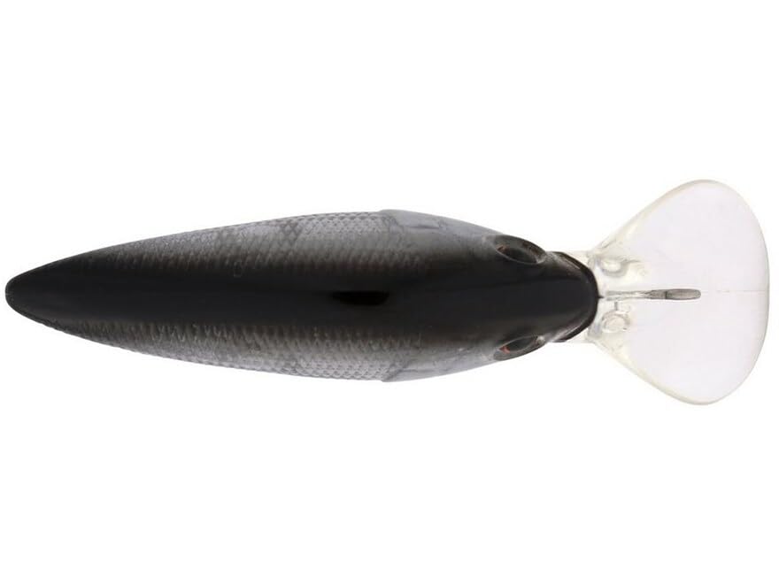 Berkley Money Badger Fishing Lure, Black Silver, 1/3 oz, 2.5in | 6.25cm, Hybrid Baitfish-Crayfish Design, Patented FlashDisc Technology, Equipped with Sharp Fusion19 Hooks