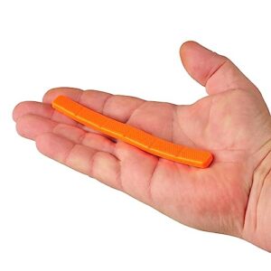 Berkley Gulp! Surf Bytes Strips Fishing Soft Bait, Orange, 5 3/4"