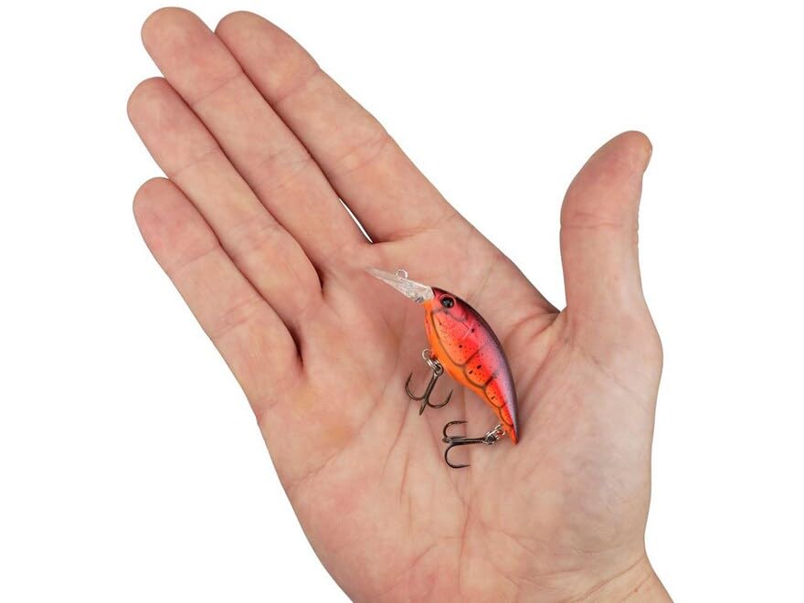 Berkley Money Badger Fishing Lure, Special Red Craw, 1/3 oz, 2.5in | 6.25cm, Hybrid Baitfish-Crayfish Design, Patented FlashDisc Technology, Equipped with Sharp Fusion19 Hooks