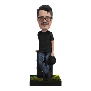 royal bobbles vince gilligan executive producer and director of amc's breaking bad collectible bobblehead statue