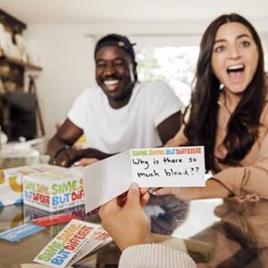 WHAT DO YOU MEME? Same Same But Different - The Party Game of Double Entendres – Adult Card Games for Game Night