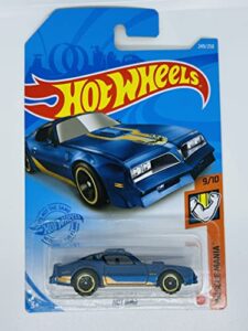 hot wheels 2022 - hot bird - pontiac trans am - blue - muscle mania 9/10-249/250