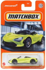 matchbox mclaren 720 spider 3/100 (lime green)