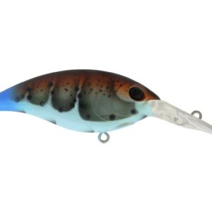 Berkley Money Badger Fishing Lure, Spring Craw, 1/3 oz, 2.5in | 6.25cm, Hybrid Baitfish-Crayfish Design, Patented FlashDisc Technology, Equipped with Sharp Fusion19 Hooks