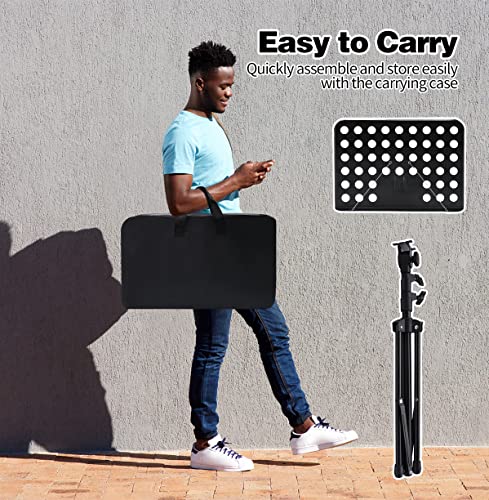 1/2/3 Pack Sheet Music Stand, Adjustable Music Stand with Carrying Bag, Professional Music Book Holder Music Sheet Clip Holder for Guitar, Ukulele, Violin Players(1 Pack)