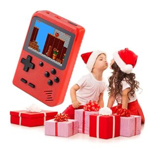 RFetomax Retro Mini Game Machine,Handheld Game Console with 500 Classical FC Games 2.8-Inch Color Screen Support for TV Output , Presents Birthday for Kids, Adults (GameRed)