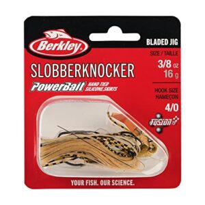 Berkley SlobberKnocker Fishing Jig, Golden Shiner, 3/8 oz