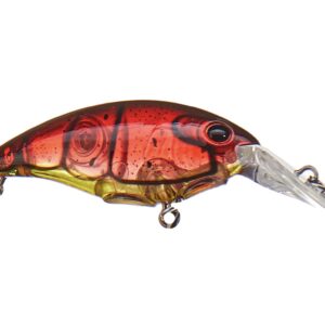 Berkley Money Badger Fishing Lure, Spring Craw, 1/3 oz, 2.5in | 6.25cm, Hybrid Baitfish-Crayfish Design, Patented FlashDisc Technology, Equipped with Sharp Fusion19 Hooks