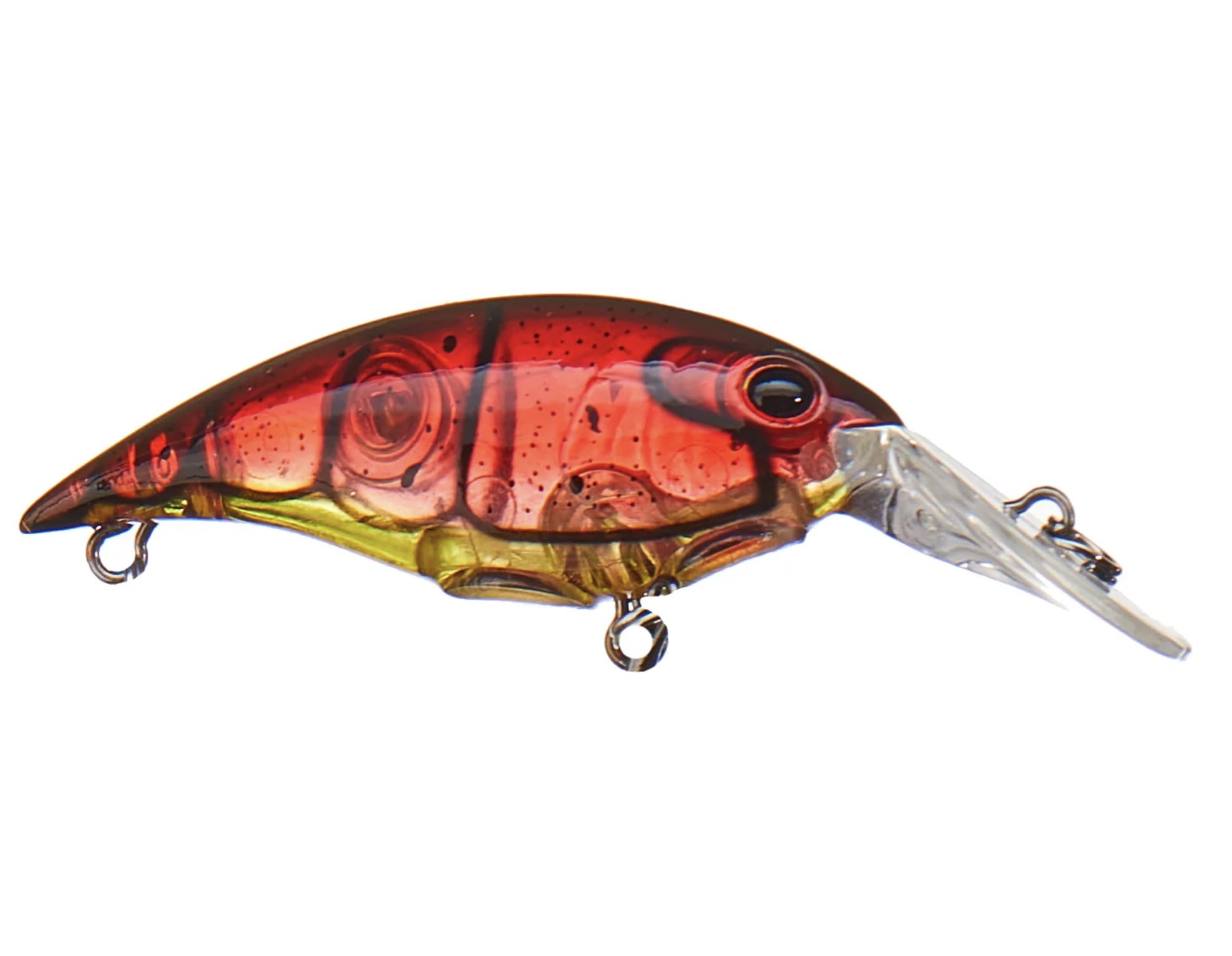 Berkley Money Badger Fishing Lure, Spring Craw, 1/3 oz, 2.5in | 6.25cm, Hybrid Baitfish-Crayfish Design, Patented FlashDisc Technology, Equipped with Sharp Fusion19 Hooks