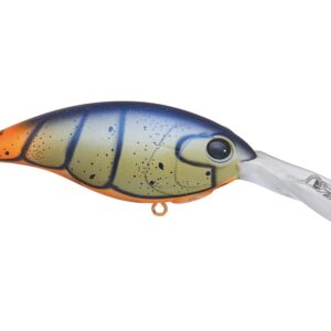 Berkley Money Badger Fishing Lure, Firetail Green Craw, 1/3 oz, 2.5in | 6.25cm, Hybrid Baitfish-Crayfish Design, Patented FlashDisc Technology, Equipped with Sharp Fusion19 Hooks