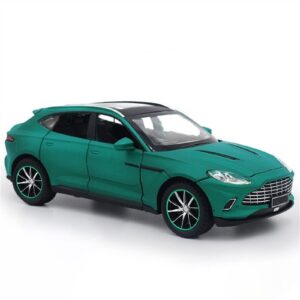 RCWEER Scale Vehicles Model Alloy Diecasts & Toy Vehicles Metal Toy Car Model Sound and Light Collection Kids Toy 1/32 for Aston Martin for DBX 707 (Color : Green)