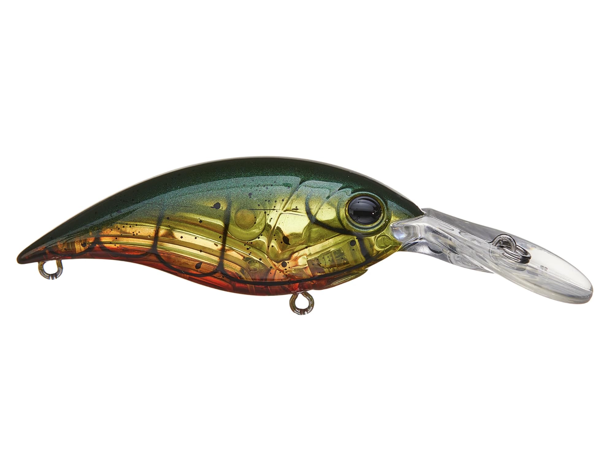 Berkley Money Badger Fishing Lure, Spring Craw, 1/3 oz, 2.5in | 6.25cm, Hybrid Baitfish-Crayfish Design, Patented FlashDisc Technology, Equipped with Sharp Fusion19 Hooks