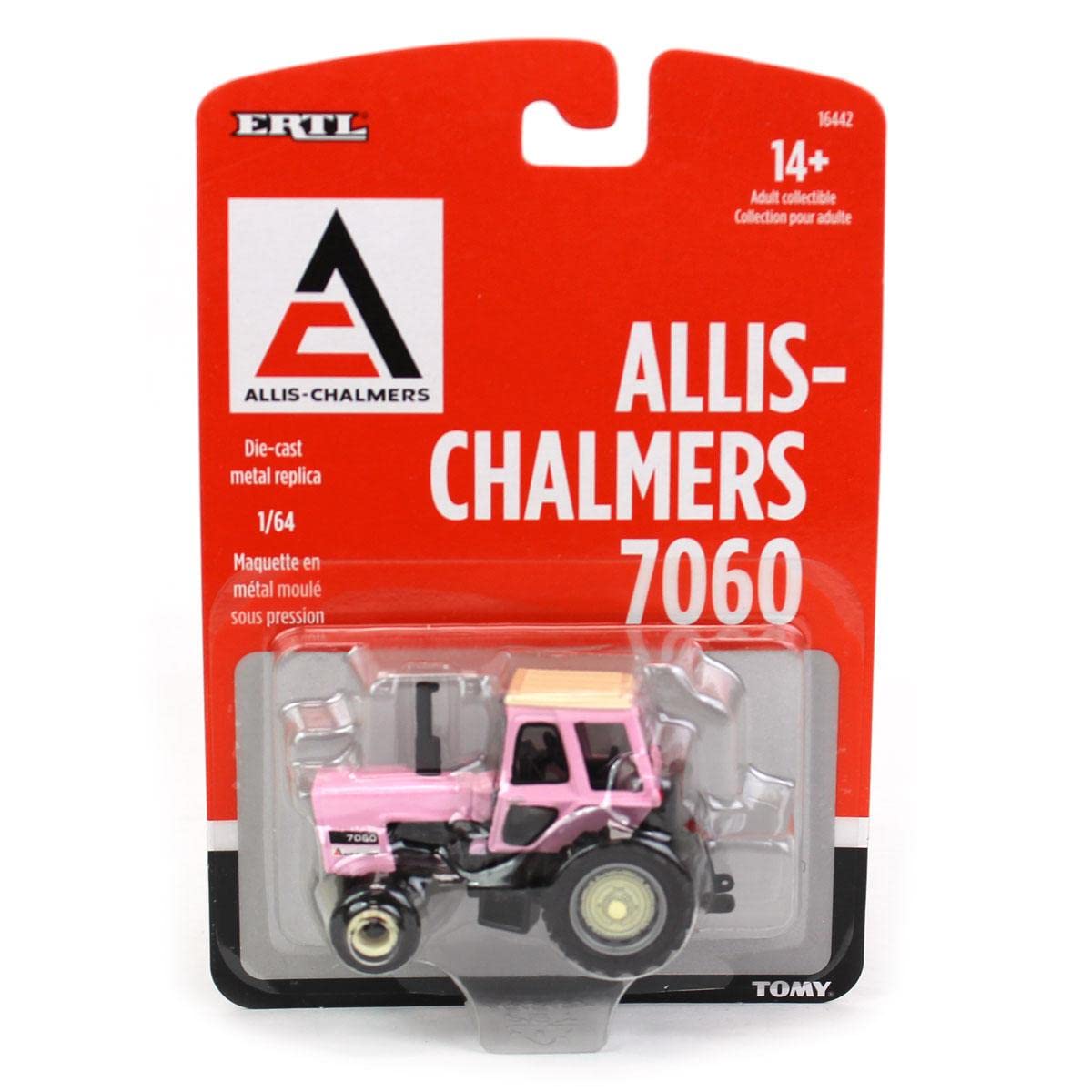 ERTL 1/64 Allis Chalmers 7060 Pink Tractor, 16442