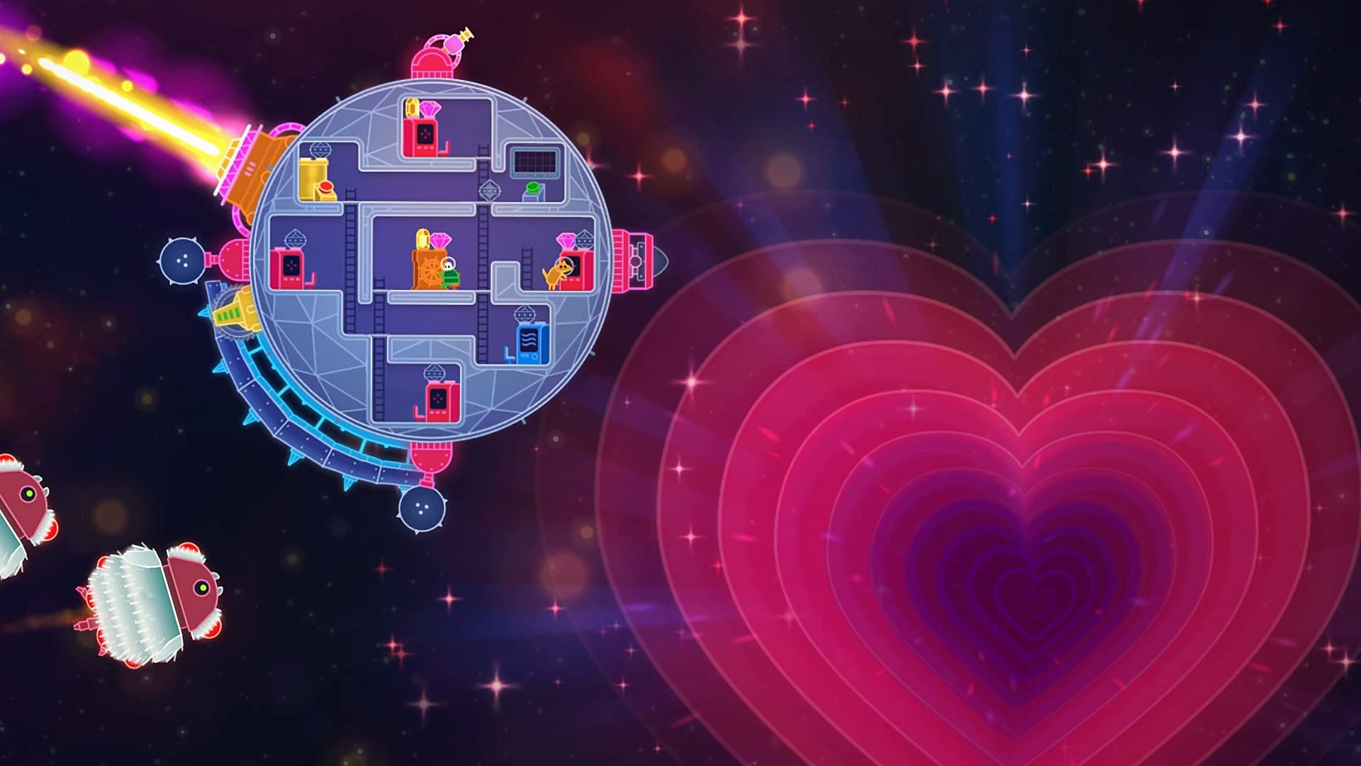 Lovers in a Dangerous Spacetime - PlayStation 4