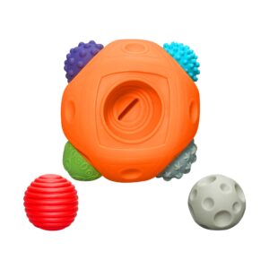 ROHSCE 12 Pcs Sensory Balls Kit, Montessori Toys for Babies 3 Months+, Educational Toys for Babies 6-12 Months, Textured Multi Ball Set