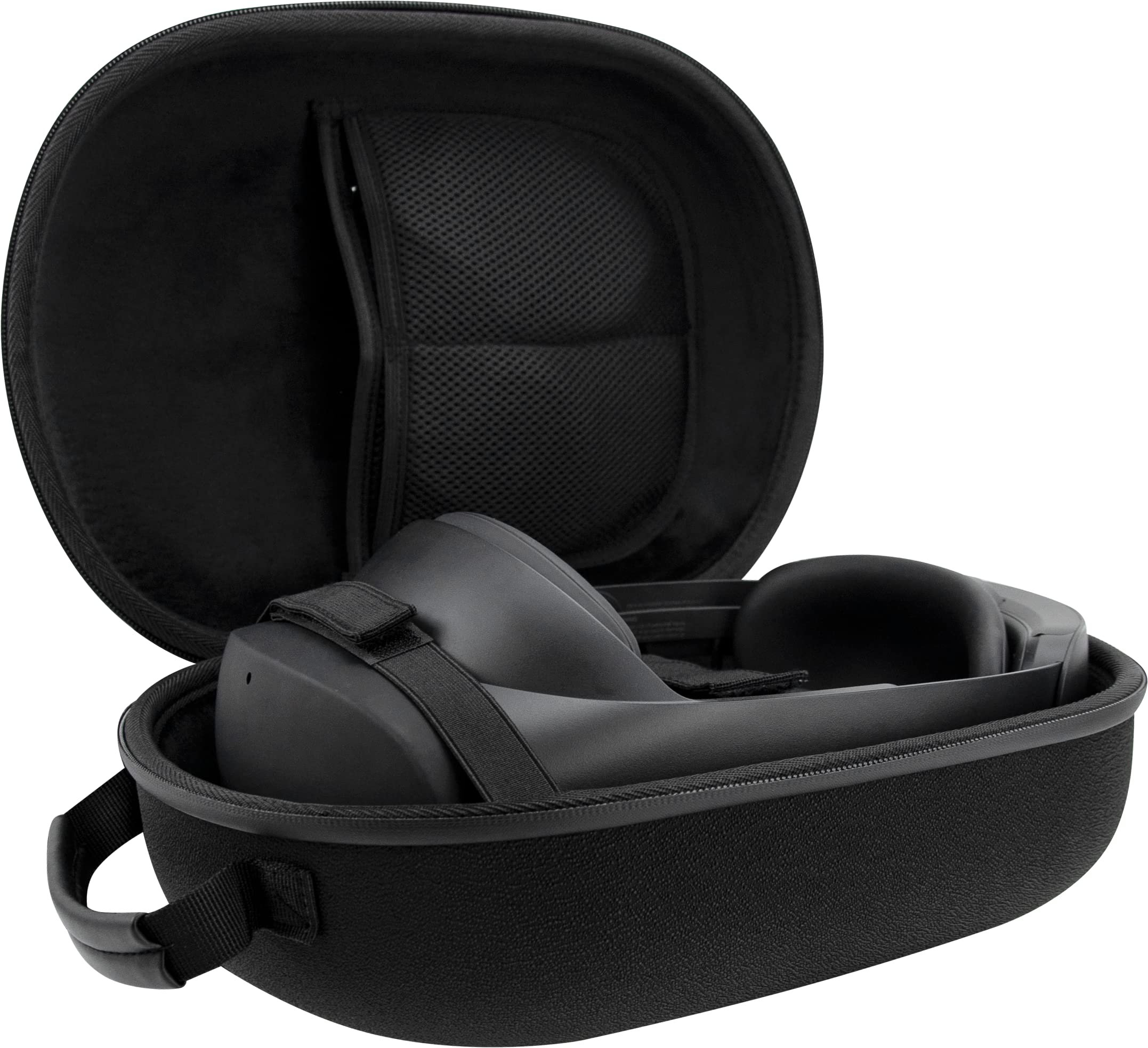 Hard Carrying Case Compatible with Quest Pro Accessories VR Headset with all in one storage, Touch Controllers and Other Accessories, Ultra-Sleek Design for Travel and Storage