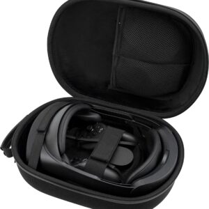 Hard Carrying Case Compatible with Quest Pro Accessories VR Headset with all in one storage, Touch Controllers and Other Accessories, Ultra-Sleek Design for Travel and Storage