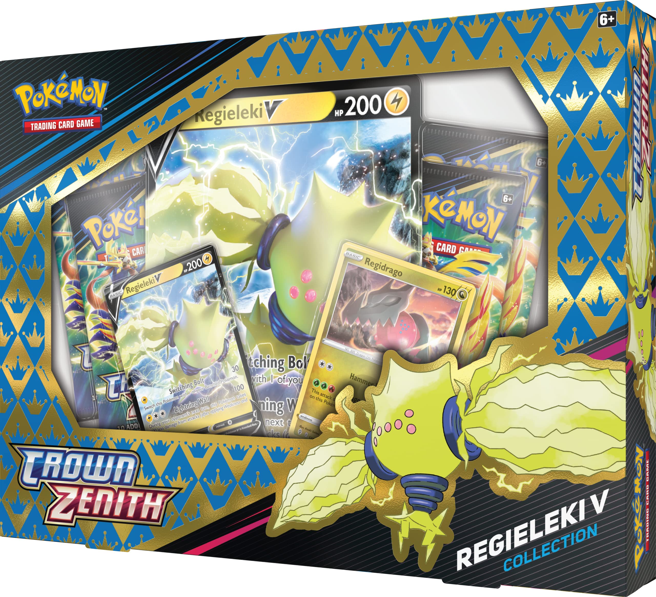 Pokémon Regieleki V Crown Zenith Collection