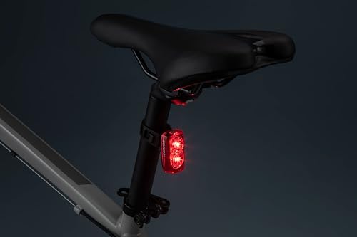 Schwinn Rechargeable Bike Tail Light, 80 Lumens, Enhanced 24/7 Visibility, Type-C USB, 36 Foot Beam Distance, Bicycle Accessory