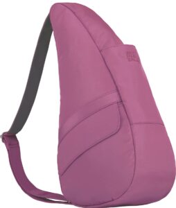 ameribag classic microfiber healthy back bag tote small (smoky rose)