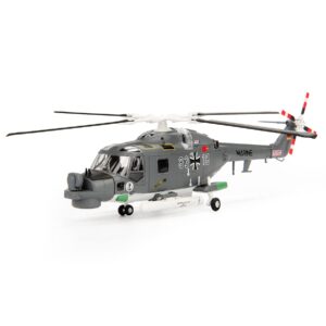 RoofWorld 1/72 Scale Military Fighter Helicopter，German Navy Lynx MK88 Lynx Helicopter Aircraft Model Toy for Collection Gift