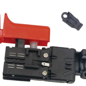 Tolxh #GBH2-26DE Elric Hammer Drill Switch GBH2-26DFR GBH2-26E GBH 2-26E GBH2-26DRE GBH2-26# Drill Power Switch TBH 2000DRE 600W GBH2-22 GBH2-26DRE Quality Durable New Replacement Parts for Bosch