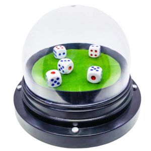 gikfun automatic dice roller cup with dices for party table games ek1981