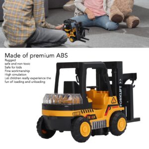 Keenso Remote Control Forklift, High Simulation RC Forklift Kids Engineering Trucks Lighting Without Battery Electric Toys, Electronic Pets, Sound Toys