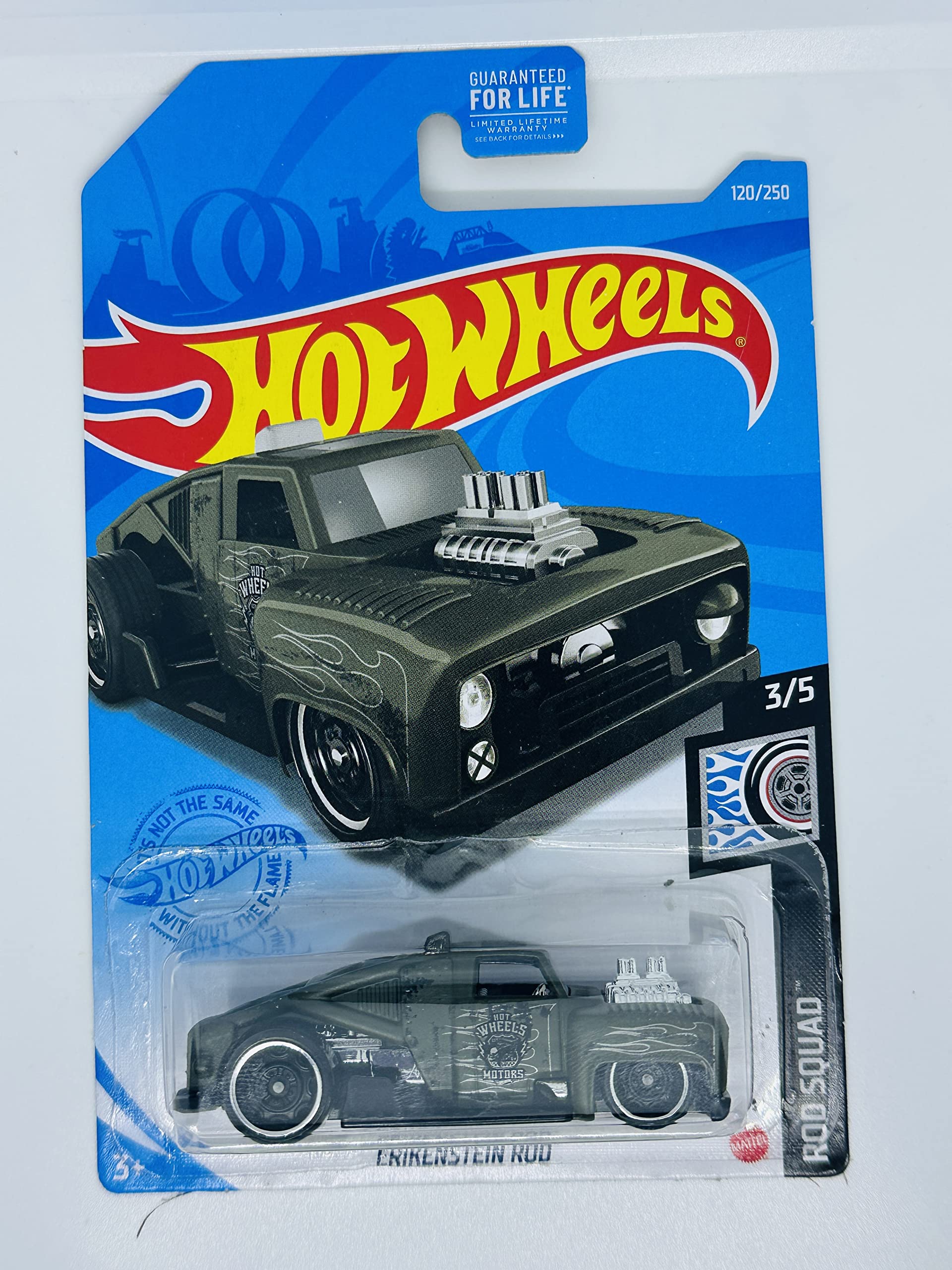 Hot Wheels - ERIKENSTEIN Rod - Dark Green - Rod Squad 3/5-120/250 - Steam Punk