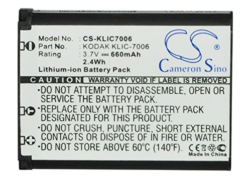 CANQIN 3.7V Compatible with Battery for RICOH DS-6365 DM-6370, DS-6365, SL-58, SL-68