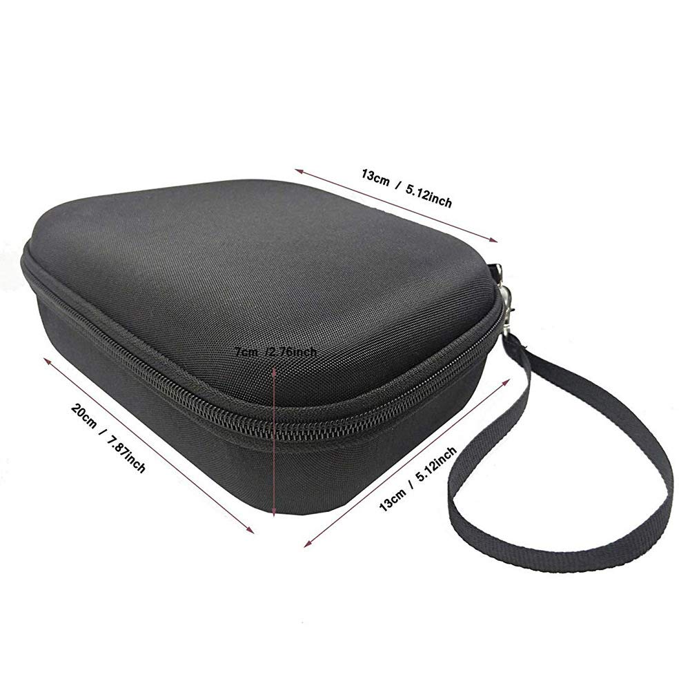 Game Controller Carry Case Travel Bag For PS4, Portable Storage Handbag Gamepad Holder Box with Soft Layer & Accessories Mesh Pocket