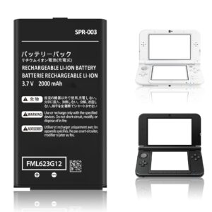 soseieiu spr-003 battery,2000mah original li-ion battery replacement for nintendo 3ds xl new 3ds xl ll game console, switch game console