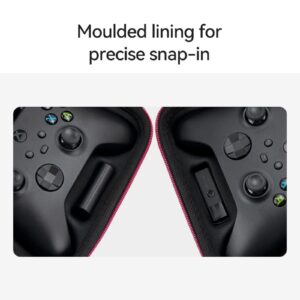 XINGFUDAO Xbox Double Controller Case for Xbox one & Xbox Series S/X Controller, Hard Carrying Case for Xbox Wireless Controller Storage Protective Bag