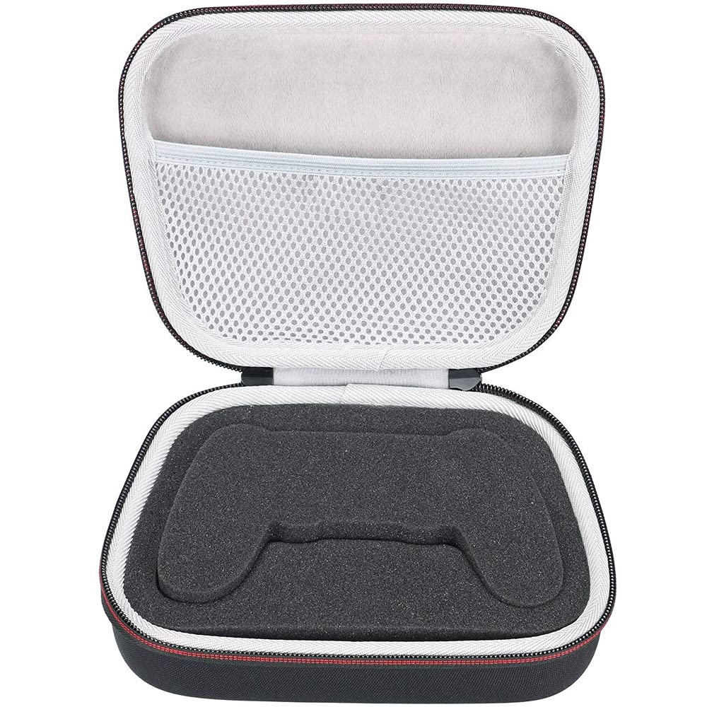 Game Controller Carry Case Travel Bag For PS4, Portable Storage Handbag Gamepad Holder Box with Soft Layer & Accessories Mesh Pocket