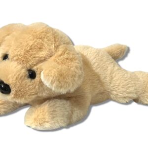 Jolitee Golden Retriever Stuffed Animals Dog Soft Huggable Golde Plushie 9.5x7 Best Stun Plush Tan Animal, Puppy Animal for Kids, Small Stuffedffed Labrador, Yellow (GOLD9)