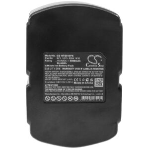 GYMSO Battery Replacement for Hitachi 326240, 326241, 327730, 327731, BCL 1815, BCL 1830, EBM 1830 DH 18DLX, DH18DLP4, DS 18DFL, DS 18DFLG, DS 18DL, DS 18DMR, DS 18DVB