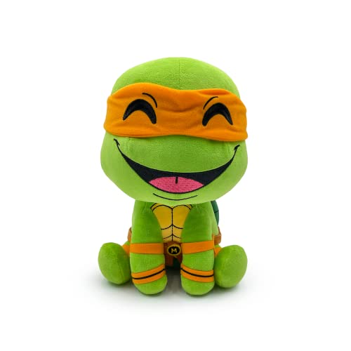 You tooz Michelangelo Ninja Turtles 9" Inch Plush, Michelangelo TMNT Plushie from The Series Teenage Mutant Ninja Turtles - Chibi You tooz Michelangelo TMNT