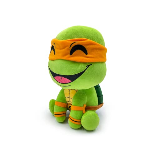 You tooz Michelangelo Ninja Turtles 9" Inch Plush, Michelangelo TMNT Plushie from The Series Teenage Mutant Ninja Turtles - Chibi You tooz Michelangelo TMNT