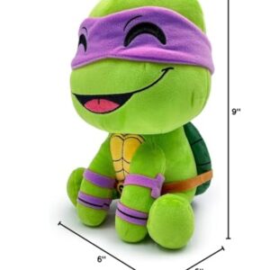 YouTooz Donatello Ninja Turtles Plush, 9 Inch Donatello TMNT Plushie from The Series Teenage Mutant Ninja Turtles - Cute Donatello TMNT Plush Toy