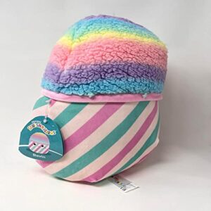 Squishmallows Rare 12-Inch Bevin Rainbow Snow Cone Plush - Add Bevin to Your Squad, Ultrasoft Stuffed Animal Large Plush Toy, Official Kellytoy Plush