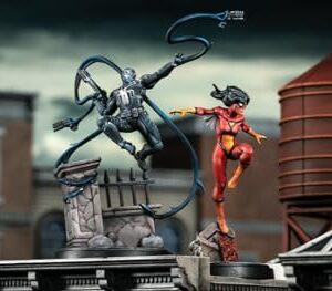 Marvel: Crisis Protocol Agent Venom & Spider-Woman Character Pack - Spidey's Allies Unleashed! Tabletop Superhero Game, Ages 14+, 2 Players, 90 Minute Playtime, Made by Atomic Mass Games