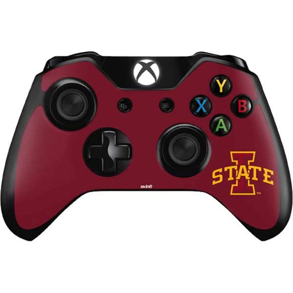 Skinit Decal Gaming Skin Compatible with Xbox One Controller - Officially Licensed College Iowa State Design