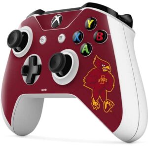 Skinit Decal Gaming Skin Compatible with Xbox One S All-Digital Edition Bundle - Officially Licensed College Mascot Iowa State Design