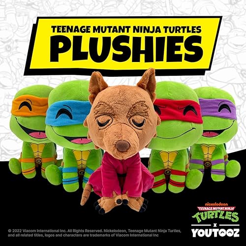 YouTooz Donatello Ninja Turtles Plush, 9 Inch Donatello TMNT Plushie from The Series Teenage Mutant Ninja Turtles - Cute Donatello TMNT Plush Toy