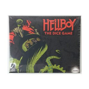 mantic games hellboy the dice game | fast-paced dice-rolling strategy game | thrilling adventure game for kids and adults | ages 10+ | 2-4 players | average playtime 10-30 minutes | made