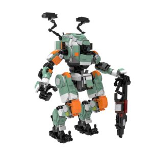 ttehgb toy titan bt-7274 mecha building blocks kit, game robot action figures toy, posable and collectable gifts for kids aged 8+, new 2022 (titan mecha)